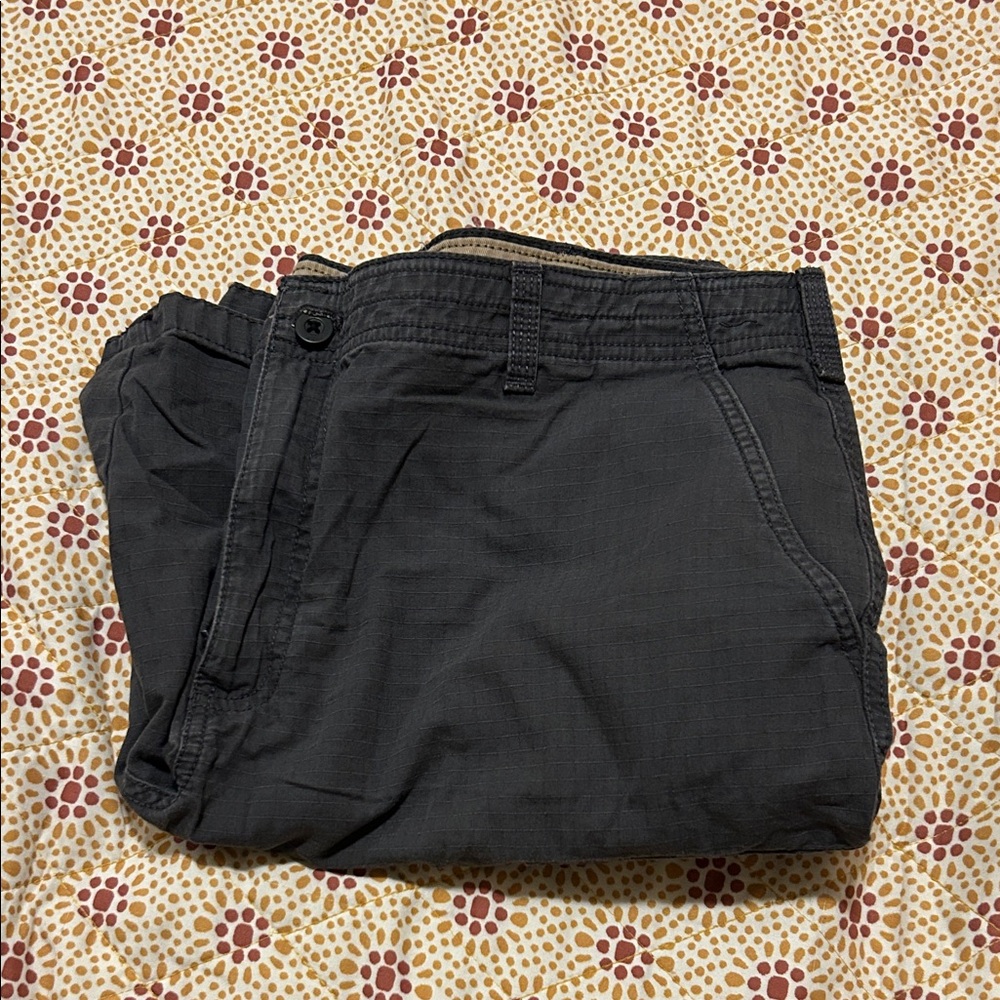 Dark Gray Casual shorts